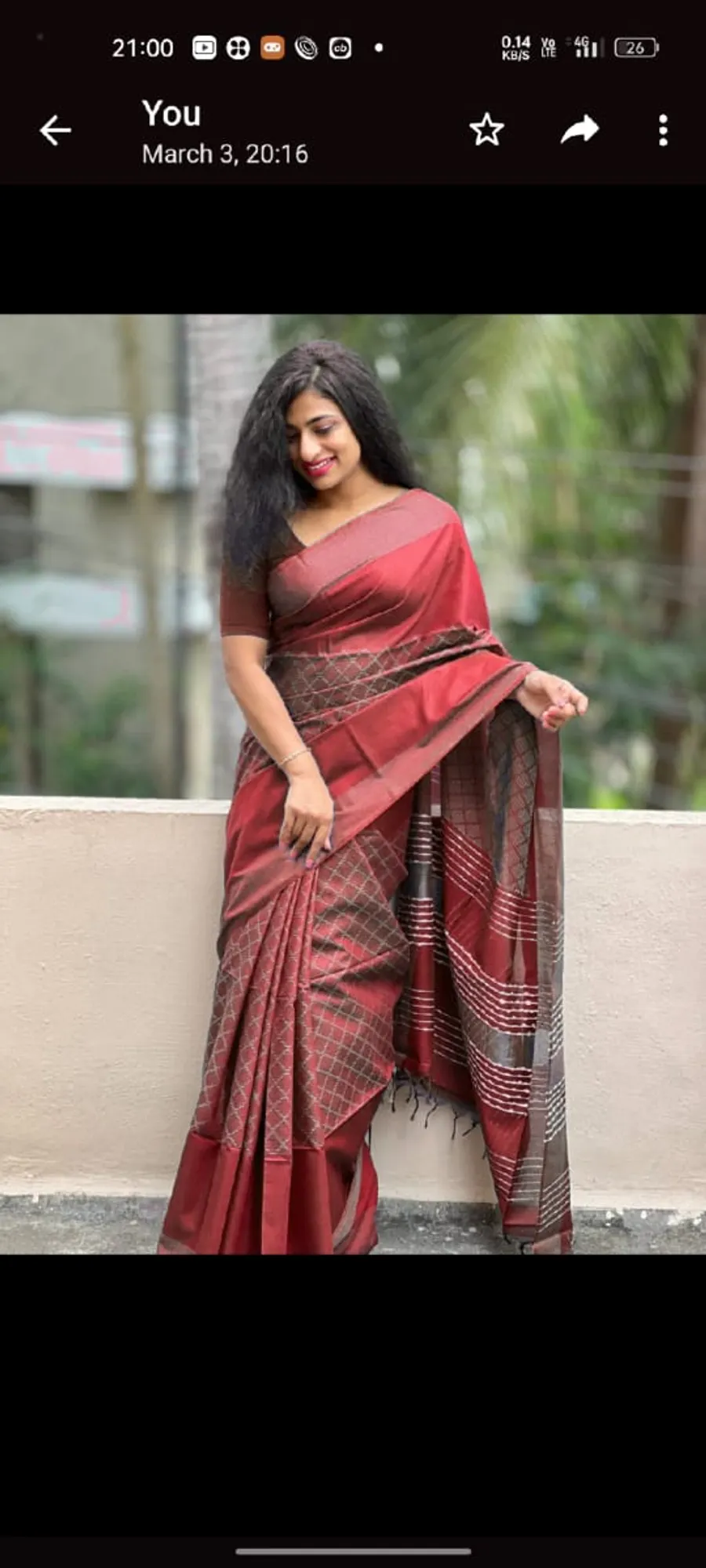 Handwoven Katan Silk Saree